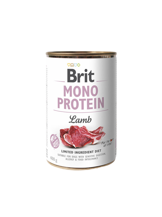 Brit Monoprotein- Lata Cordero 400g