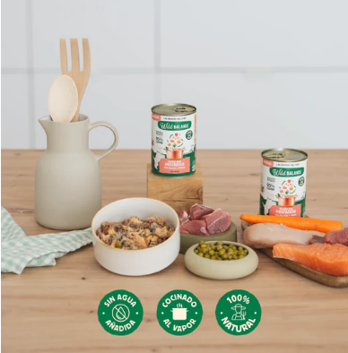 Latas completas de Wild Balance con un 95% de carne y sin cereales. ¡Ofrece la mejor alimentación a tu perro! Tienda de alimentación animal especializada en La Puebla de Montalbán (Toledo) con envíos a domicilio. Shop Animal Spirit. Tu tienda de mascotas.