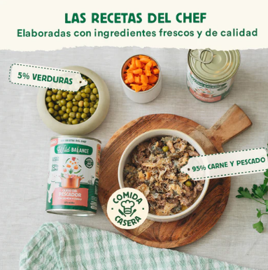 Latas completas de Wild Balance con un 95% de carne y sin cereales. ¡Ofrece la mejor alimentación a tu perro! Tienda de alimentación animal especializada en La Puebla de Montalbán (Toledo) con envíos a domicilio. Shop Animal Spirit. Tu tienda de mascotas.