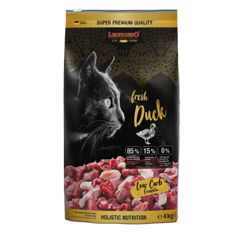 Pienso LEONARDO FRESH DUCK Pato y Aves de Corral para gato 