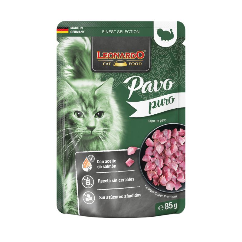 Leonardo Finest Selection Puro Pavo para gatos