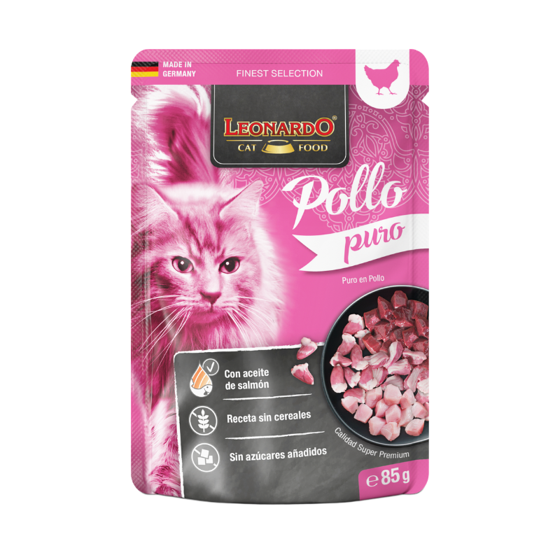 Leonardo Finest Selection Puro Pollo para gatos