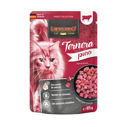 Leonardo Finest Selection Puro Ternera para gatos