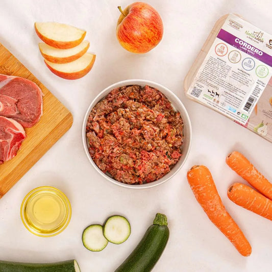 Naturcanin BARF - Menú Cordero monoproteico para perros