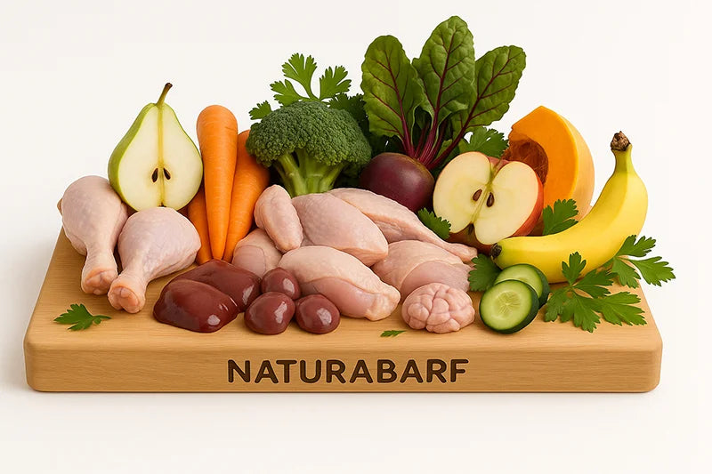 Naturabarf Menú Monoproteico Pollo para perros