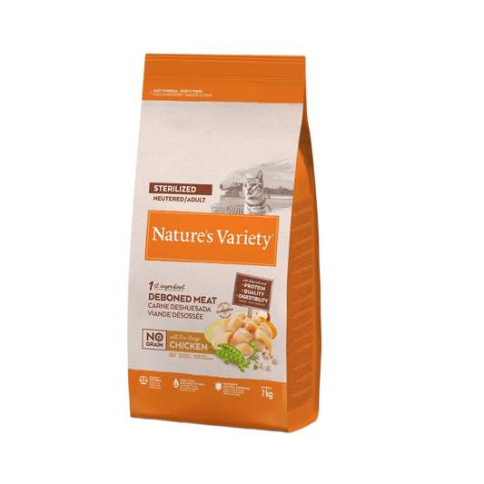 Nature´s Variety No Grain Sterilized Pollo (gatos)