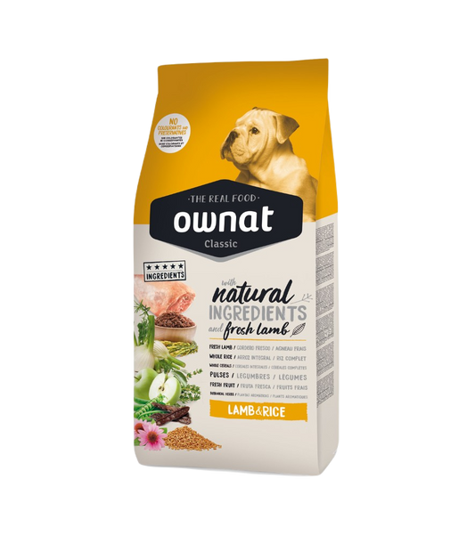 Ownat Classic Cordero 20kg