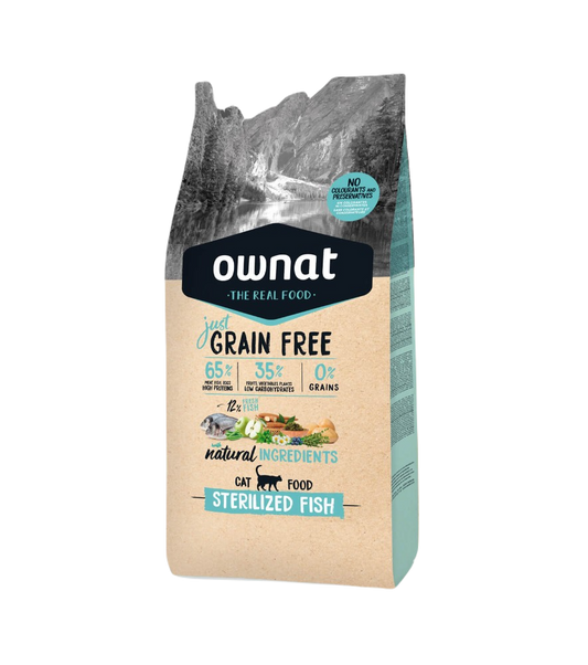 Ownat Just grain free Fish sterilized 3kg