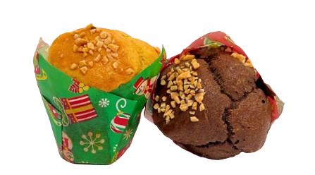 Panettones especiales para perros de Navidad con ingredientes naturales, sin azúcares, colorantes ni conservantes. En Shop ANimal Spirit, tienda de mascotas en La Puebla de Montalbán, Toledo
