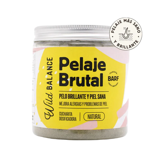 PELAJE BRUTAL - Salud del pelo y la piel - Wild balance 100g