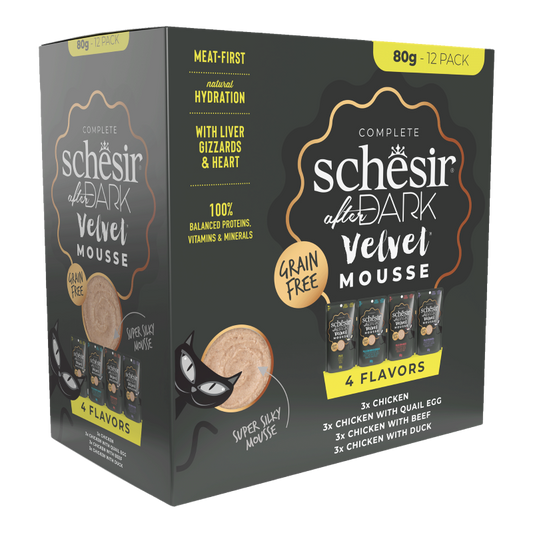 Schesir Cat After Dark Velvet Mousse Mix (4 variedades)