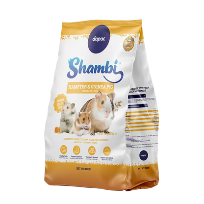 Shambi pienso para hamsters y cobayas