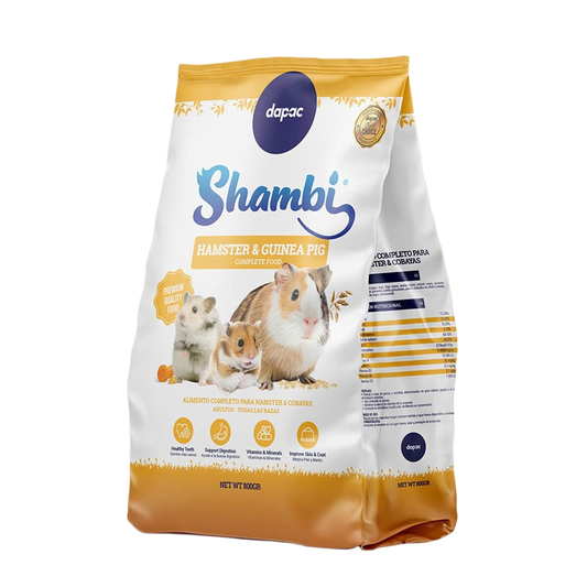 Shambi pienso para hamsters y cobayas