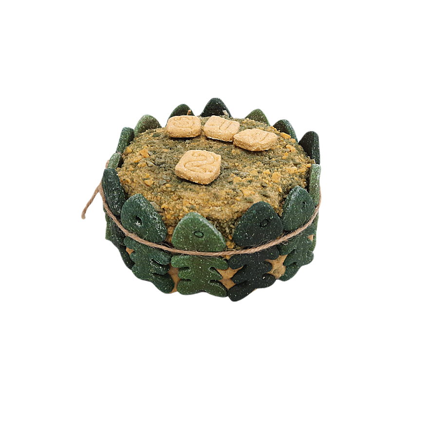Tarta Bomba de sardinas y espirulina (perro y gato)