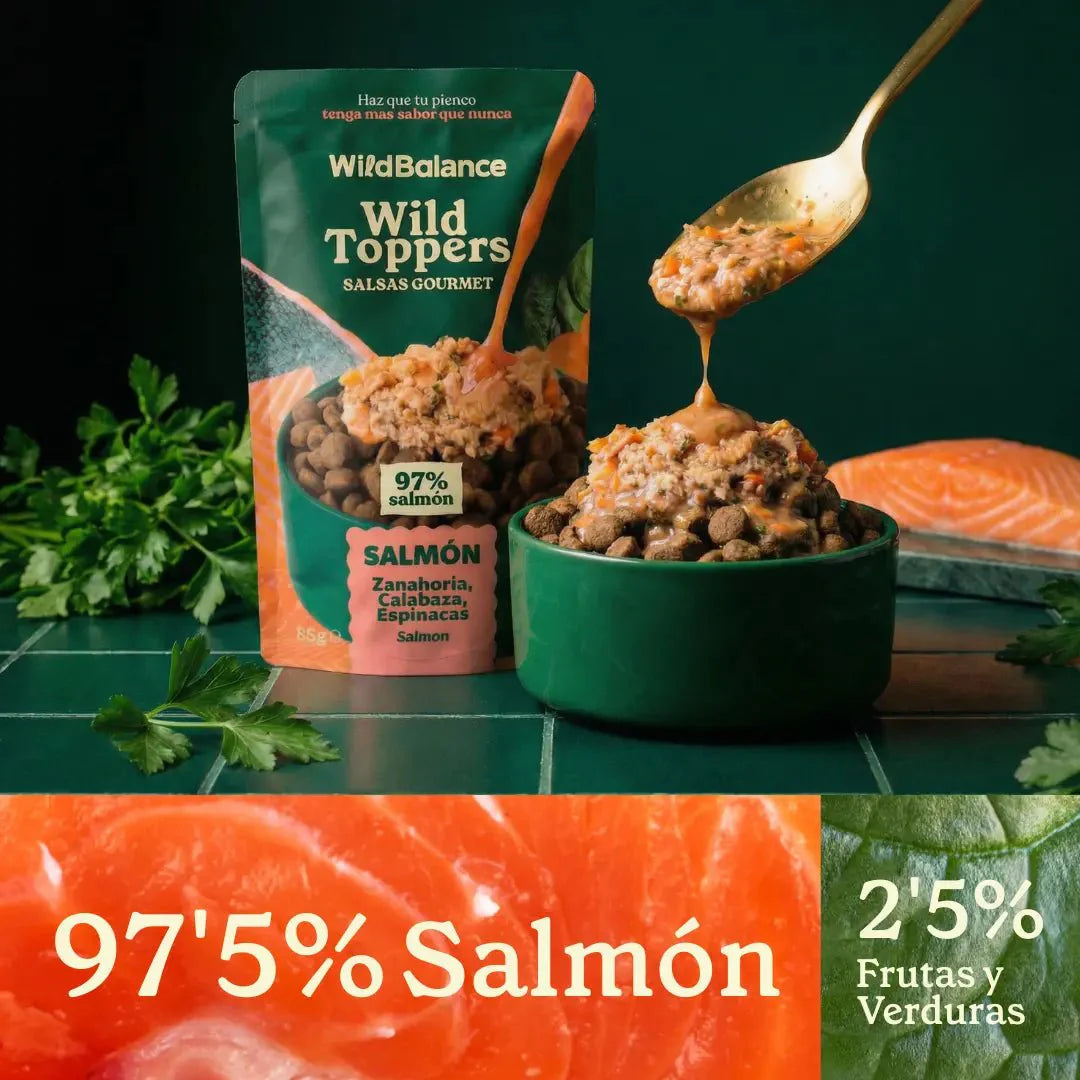 WILD BALANCE Topper de Salmón y Verduras