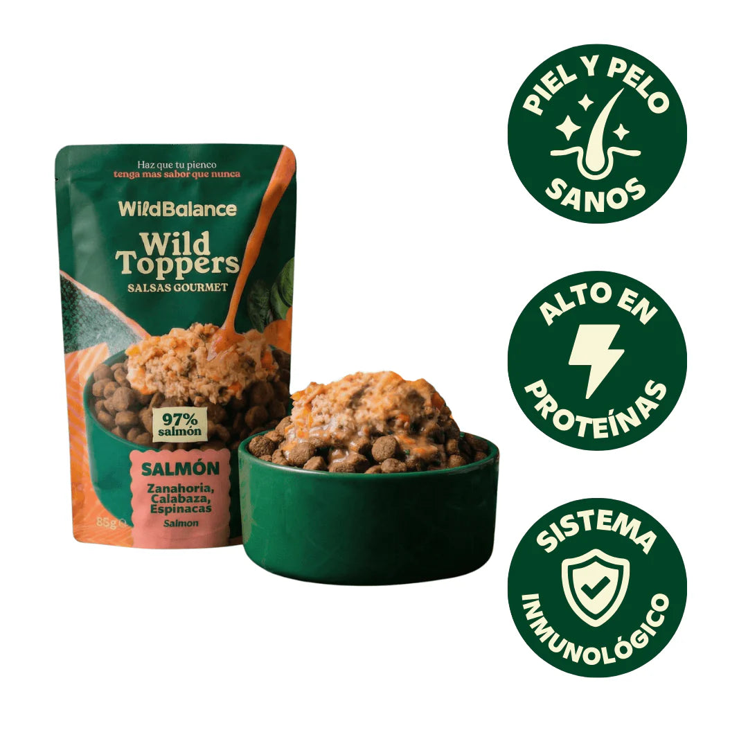 WILD BALANCE Topper de Salmón y Verduras