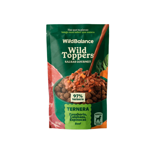 WILD BALANCE Topper de Ternera y Verduras