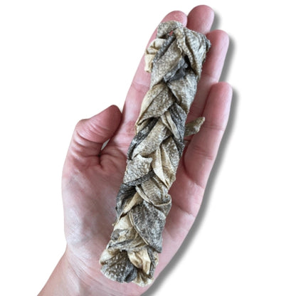 Snack natural Trenza de Bacalao para perros