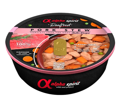 Alpha Spirit Real Food - Estofado de Cerdo