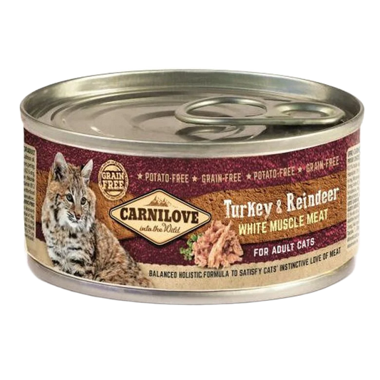 Carnilove - Lata Pavo y Reno para gatos