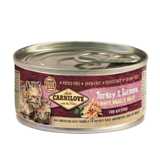 Carnilove - Lata Pavo y Salmón Kitten