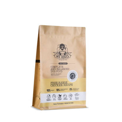 MR BONES Dry Barf  Comida deshidratada de Pollo para perros