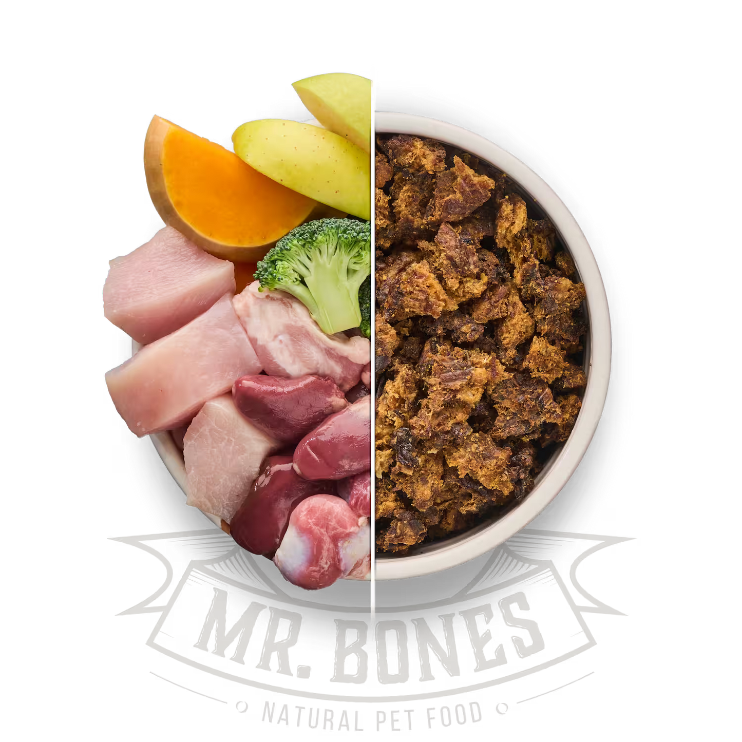 MR BONES Dry Barf  Comida deshidratada de Pollo para perros