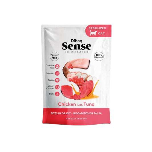 DIBAQ SENSE Bocaditos en Salsa Pollo con atún