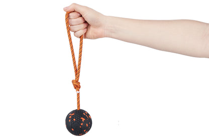 NON STOP DOGWEAR Dog ball on rope