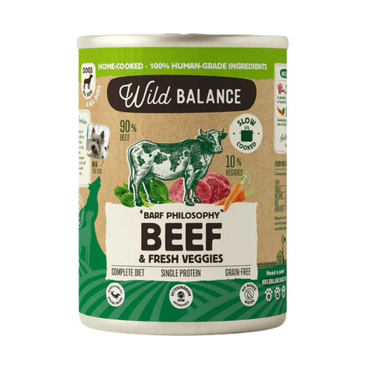 WILD BALANCE Filosofía BARF Lata Ternera