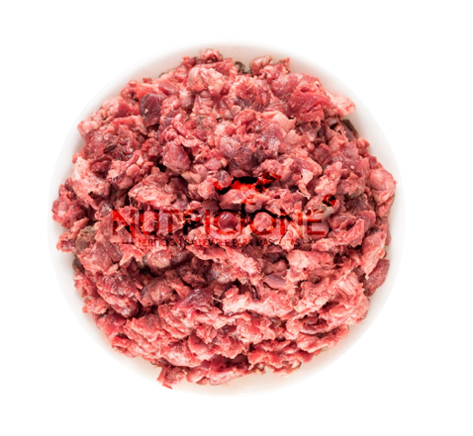 Nutricione BARF todo carne de toro es un alimento crudo triturado apto para perros y gatos. Descubre más alimentación natural en www.shopanimalspirit.com